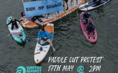 Paddle out protest 17 | May